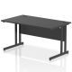 Rayleigh Cantilever 800mm Deep Straight Office Desk